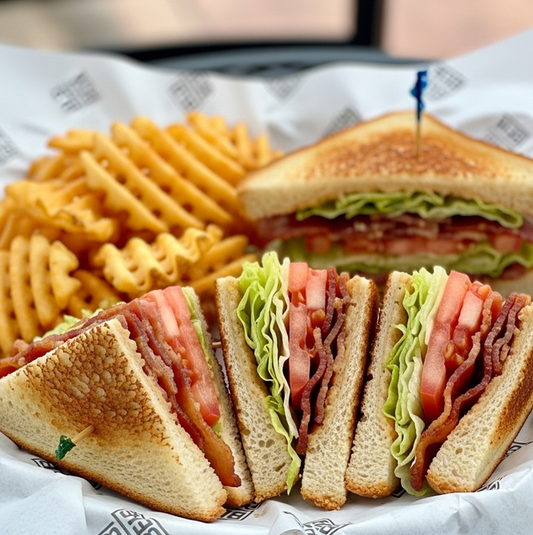 BLT Club Deluxe Sandwich