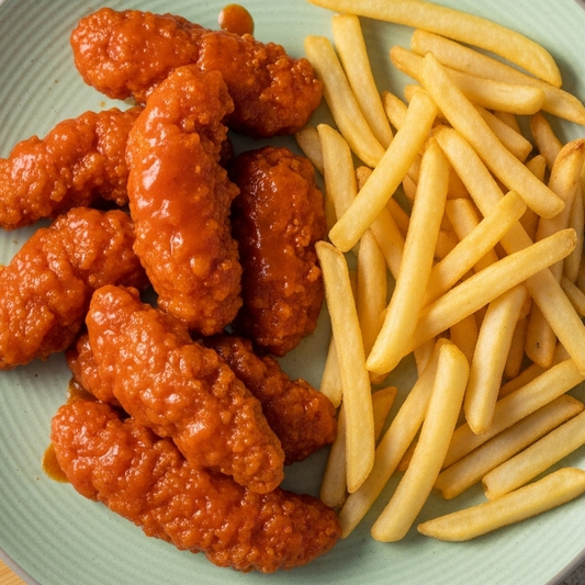Buffalo Chicken Tender with Fries