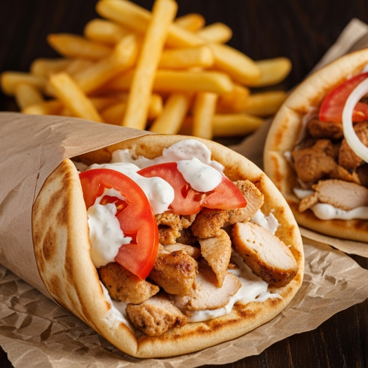 Gyro Sandwich on Pita