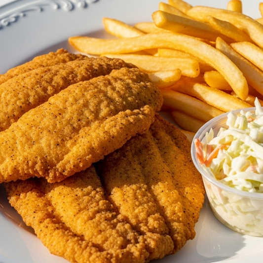 2 Pcs. Flounder Fish Platter
