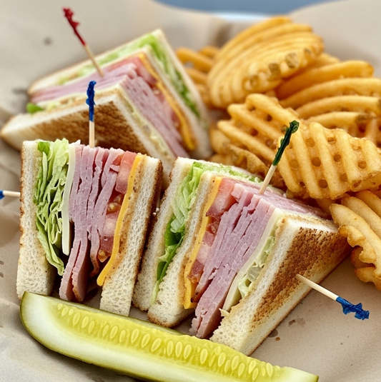 Triple Decker Club Deluxe Sandwich
