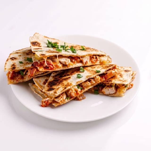 Chicken Quesadillas.