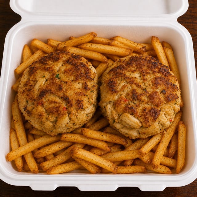 Maryland Crab Cake Platter.