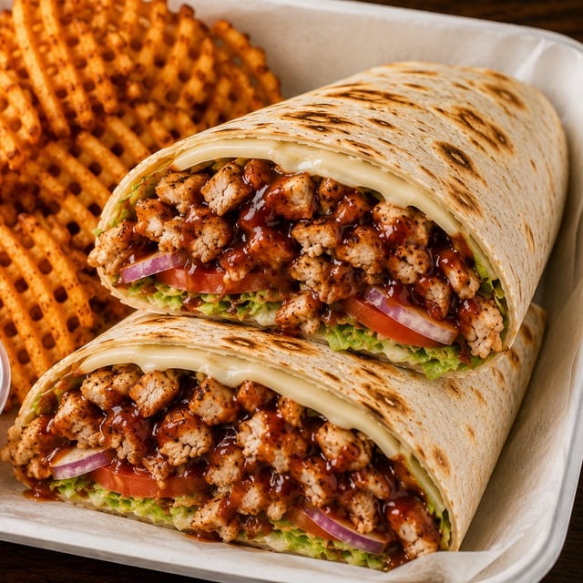 BBQ Chicken Wrap.