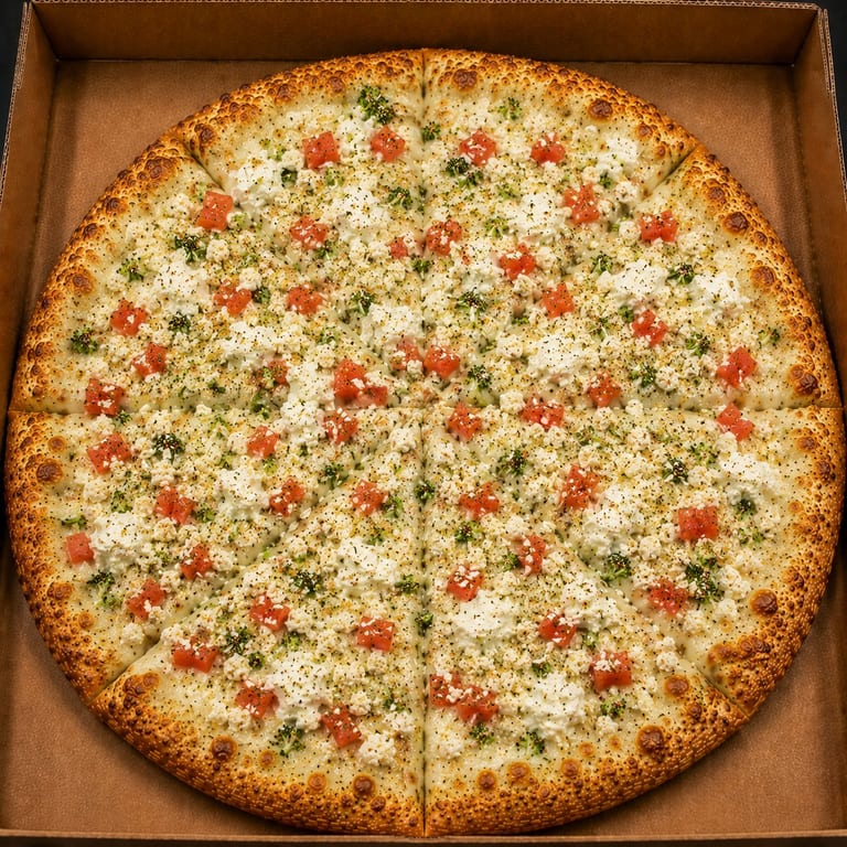 Delicious White Pizza Options