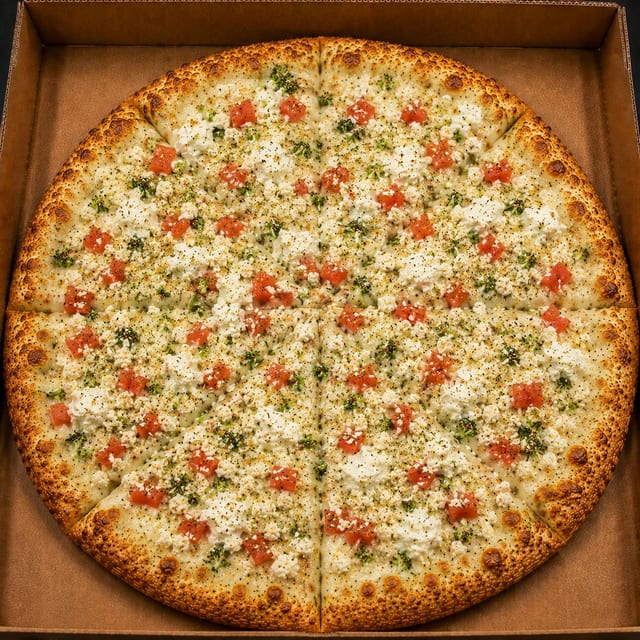 Italian White Pizza.