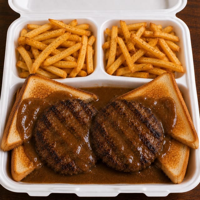 Hamburger Platter.