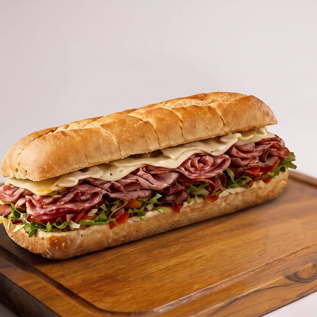 Roast Beef Submarine.