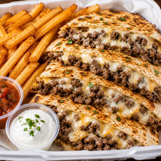 Steak Quesadillas.