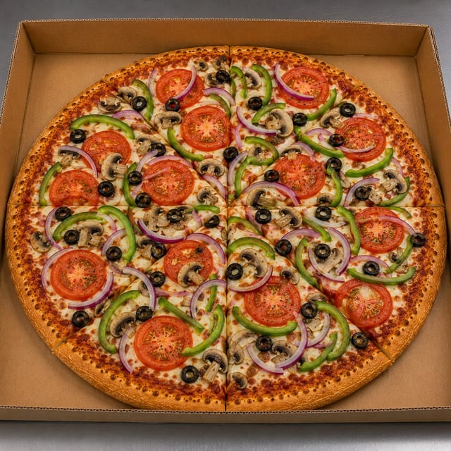 Vegilicious Pizza.