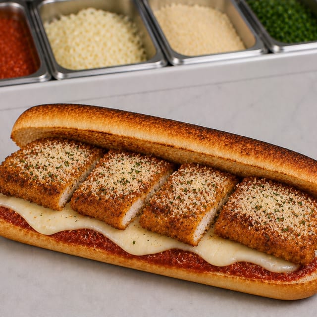 Chicken Parmesan Submarine.