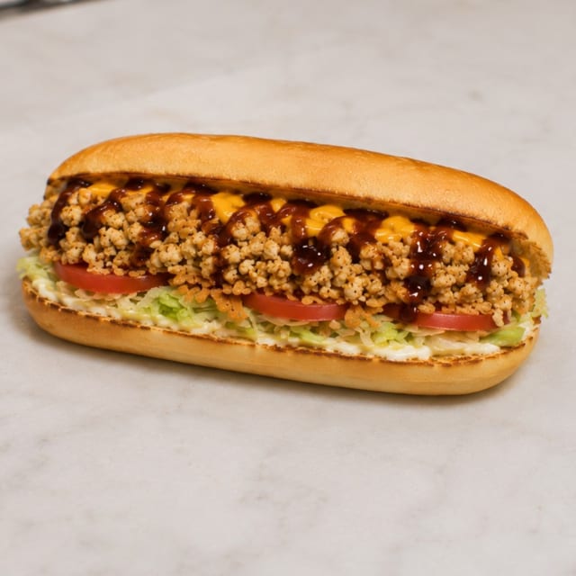 BBQ Chicken Steak Submarine.