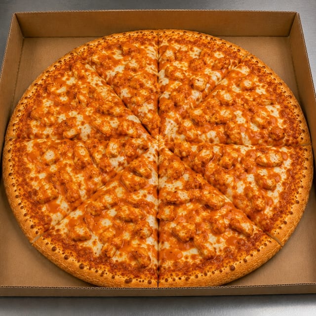 Buffalo Chicken Pizza.