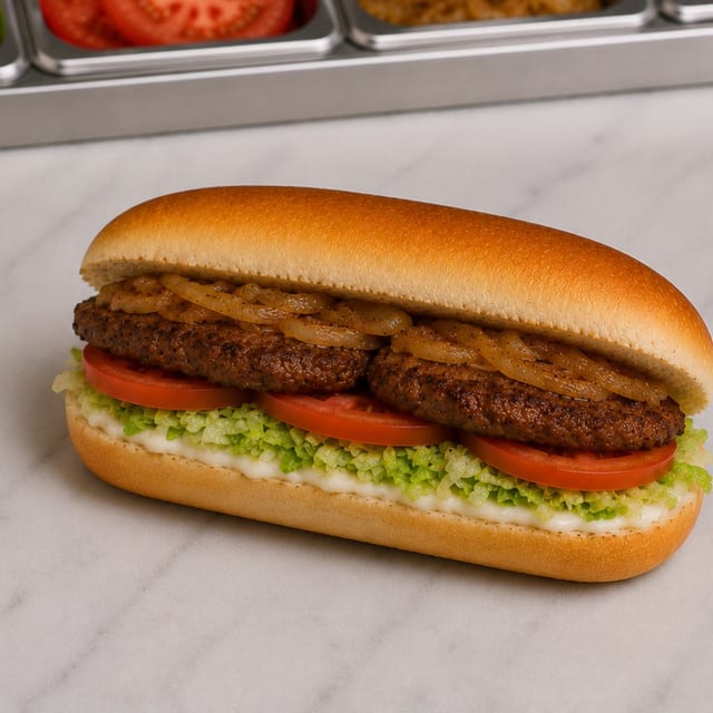 Hamburger Submarine.