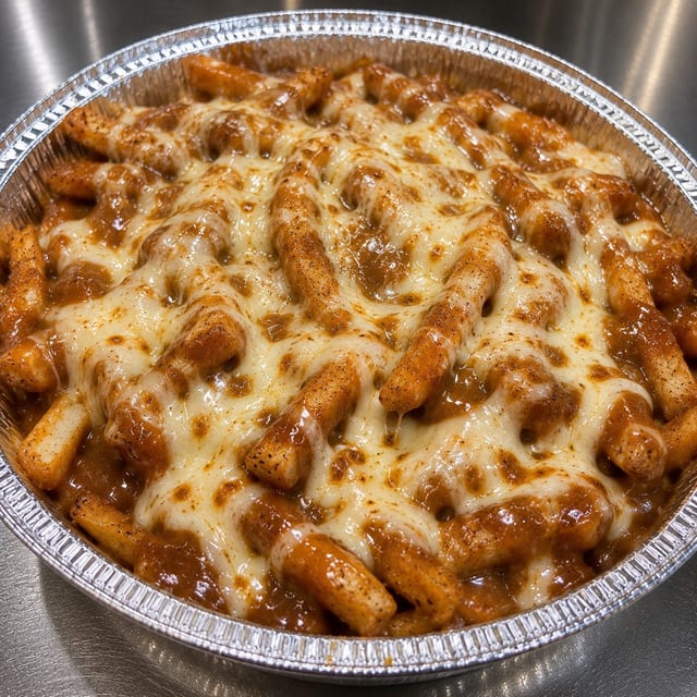 Gravy Fries with Cheese.