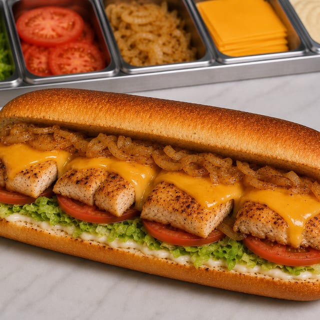 Chicken Breast Fillet Submarine.