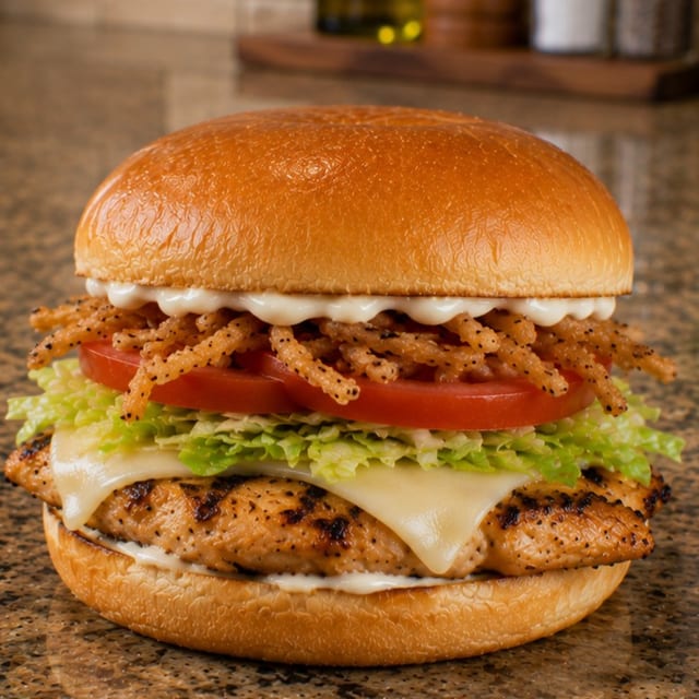 Grilled Chicken Sandwich.