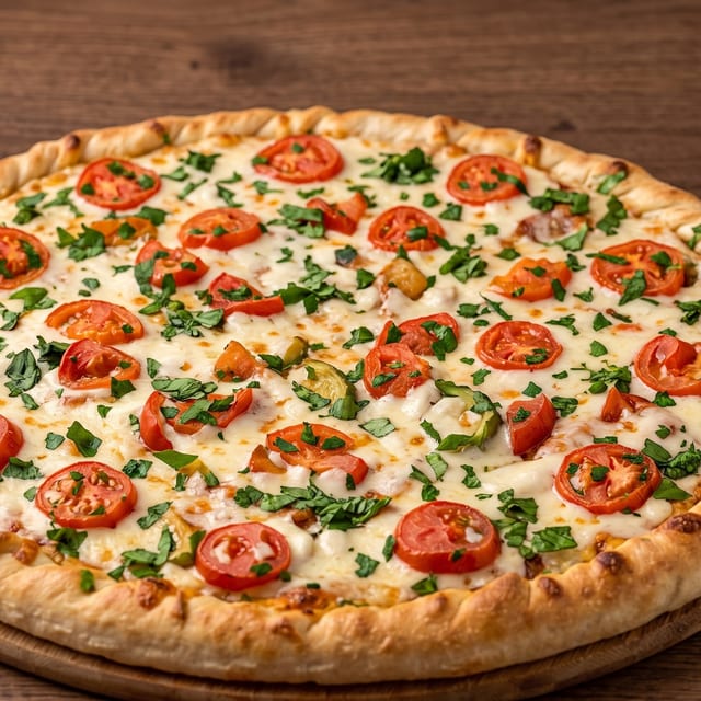 Italian White Pizza.