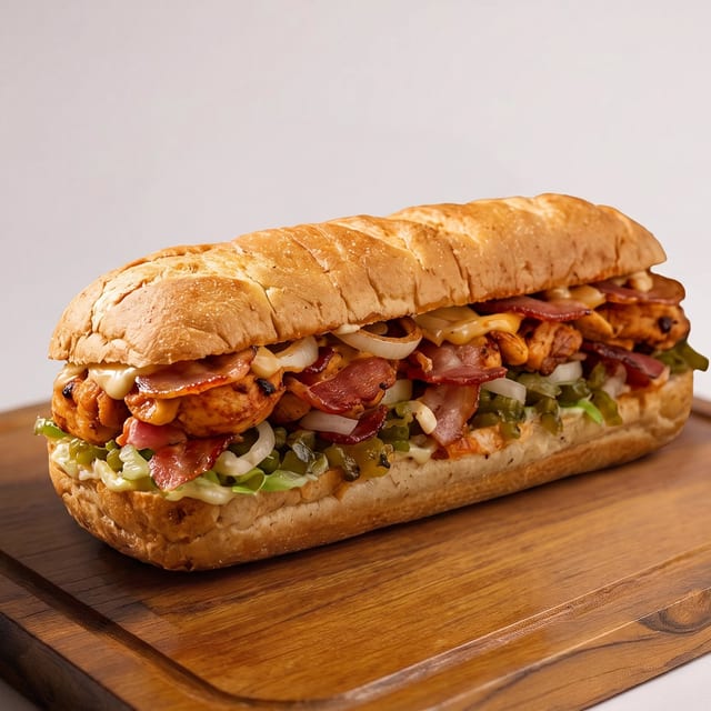 Italian Hot Cut Submarine.