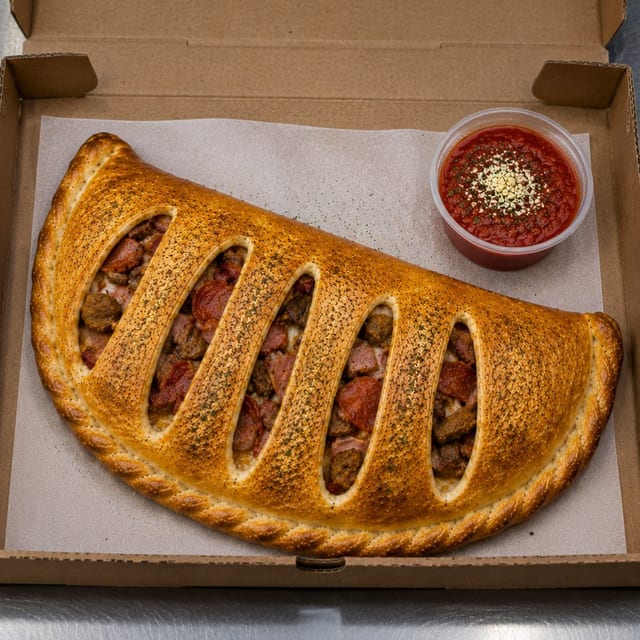 Meat Lovers Stromboli.