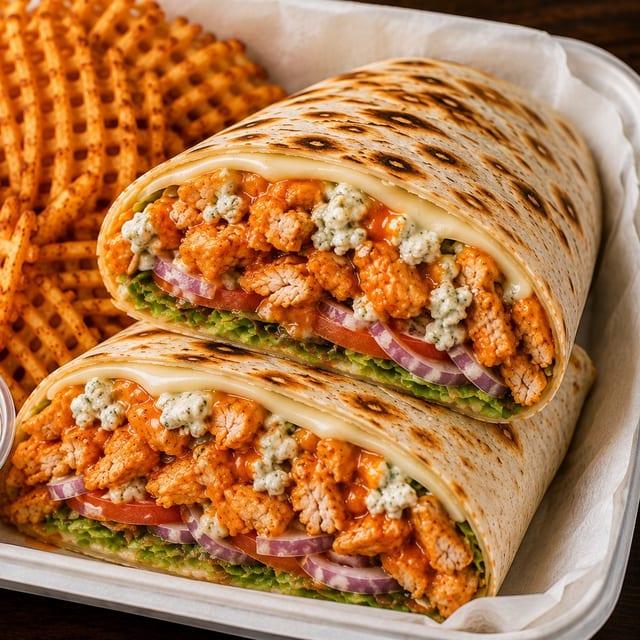 Buffalo Chicken Wrap.