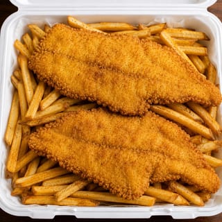 Flounder Fish Platter