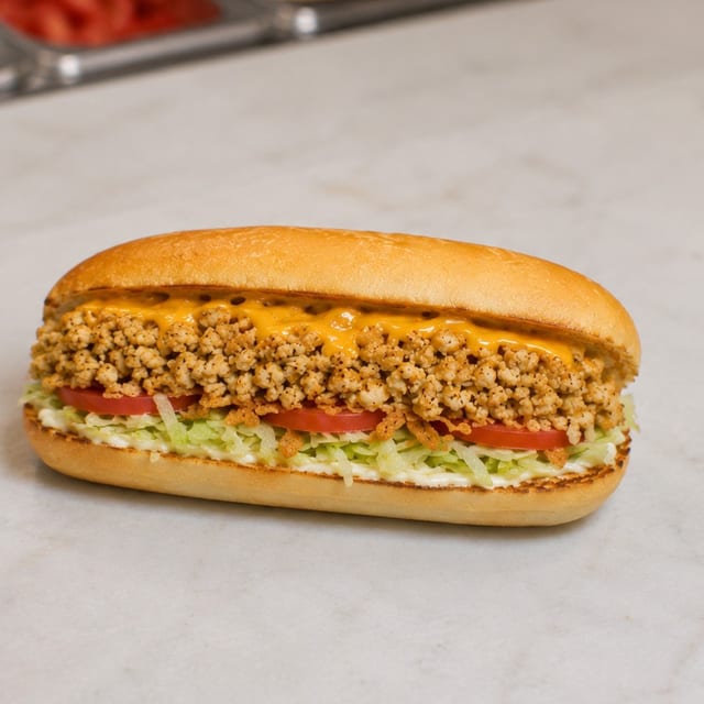 Chicken Cheesesteak Submarine.