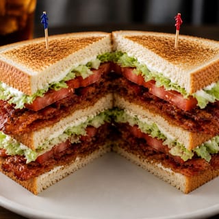 B.L.T. Club Sandwich