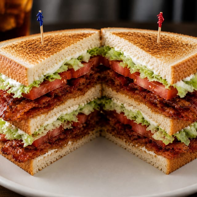 B.L.T. Club Sandwich.
