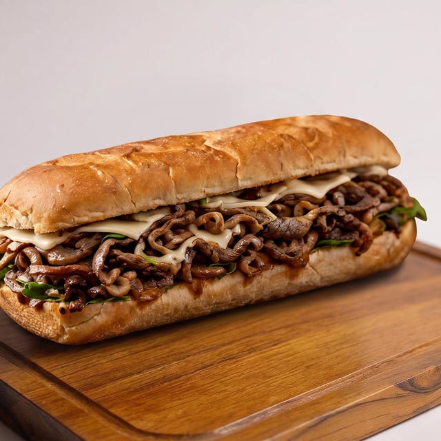 Cheesesteak Submarine.
