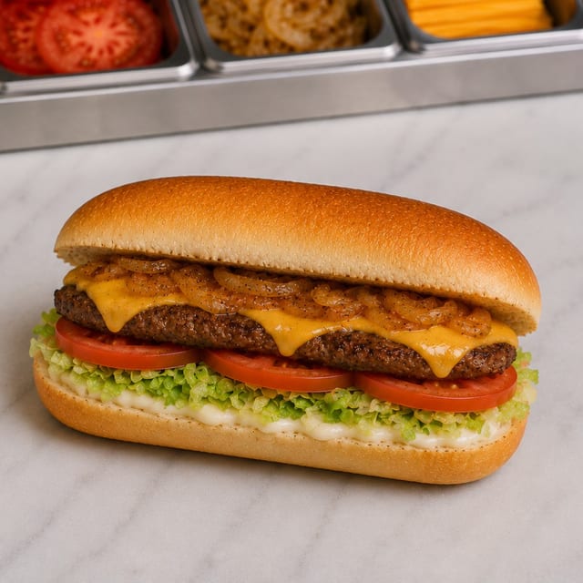 Cheeseburger Submarine.